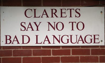 clarets say no to bad language sign turf moor burnley newcastle united nufc 1120 768x432 1