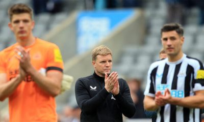 eddie howe clapping end of game pope schar foreground newcastle united nufc 1120 768x432 1