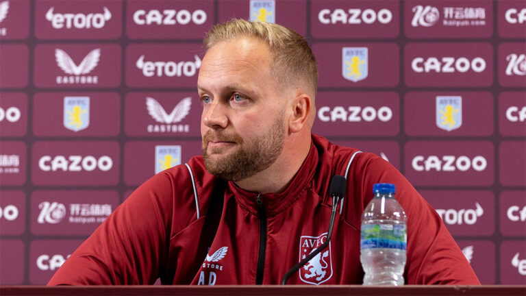 aaron danks interim aston villa manager press conference newcastle united nufc 1120 768x432 1