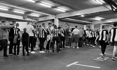 fans queuing underneath leazes stand sjp matchday newcastle united nufc bw 1120 768x432 1