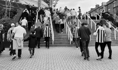 fans walking up stairs sjp matchday newcastle united nufc 1 bw 1120 768x432 1