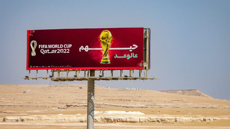 fifa world cup qatar sign on the highway newcastle united nufc 1120 768x432 2