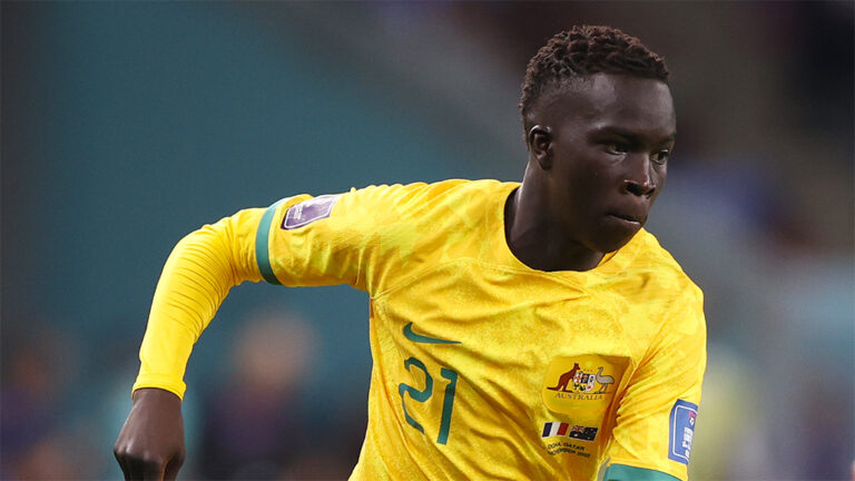 garang kuol australia in action qatar world cup 2022 newcastle united nufc 1120 768x432 1