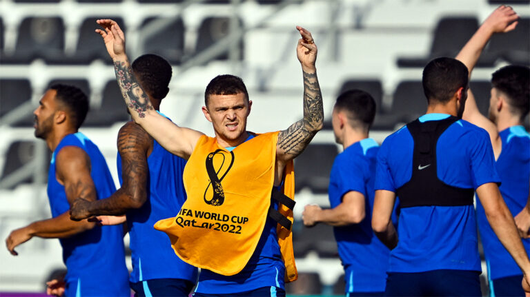 kieran trippier england training qatar world cup 2022 newcastle united nufc 1120 768x431 1