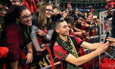 miguel almiron selfie atlanta fans newcastle united nufc 800x450 768x432 1