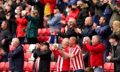 sunderland fans shouting clapping 2021 newcastle united nufc 1120 768x432 1