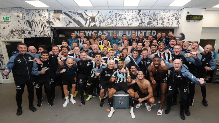 team celebration dressing room chelsea november 2022 newcastle united nufc 1120 768x432 1