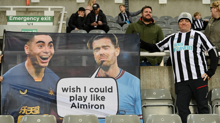 wish i could play like almiron banner fans newcastle united nufc 1120 768x432 1