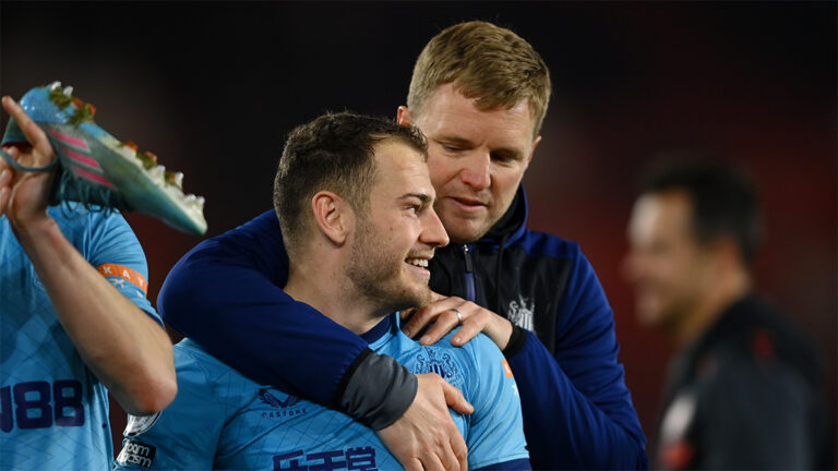 eddie howe hugging ryan fraser newcastle united nufc 1120 768x432 1