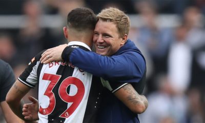 eddie howe smiling hugging bruno guimaraes newcastle united nufc 1120 768x431 1