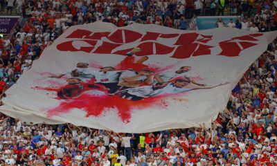 england fans banner qatar world cup 2022 newcastle united nufc 1120 768x432 1