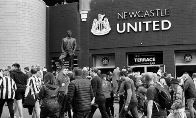 fans walking past bobby robson statue matchday sjp newcastle united nufc bw 1120 768x432 1