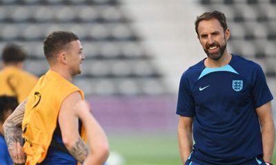 gareth southgate england training smiling trippier newcastle united nufc 1120 768x432 1