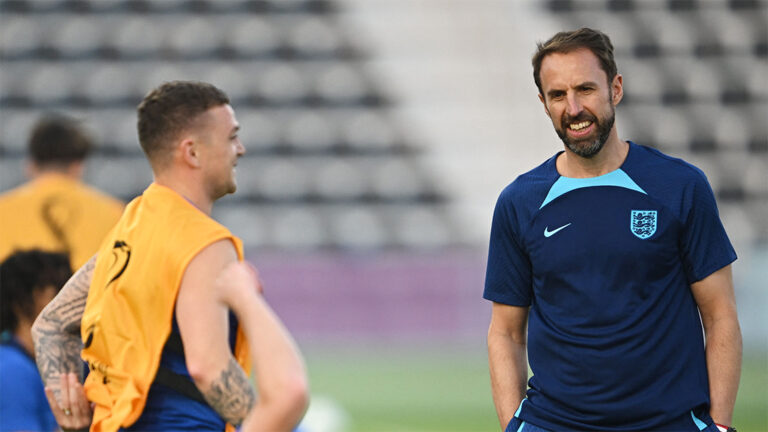 gareth southgate england training smiling trippier newcastle united nufc 1120 768x432 1