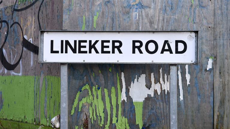 lineker road sign leicester city newcastle united nufc 1120 768x432 1