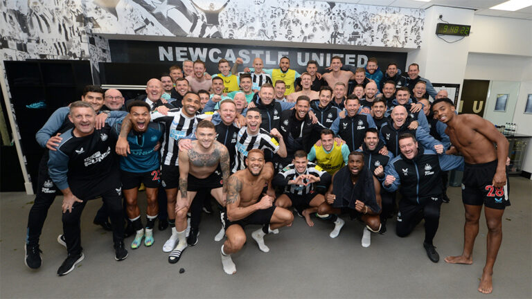 team celebration dressing room bournemouth december 2022 newcastle united nufc 1120 768x432 1