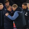 eddie howe brendan rogers leicester manager sideline end of game newcastle united nufc 1120 768x432 1