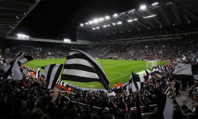 flag waving fans before game night match sjp newcastle united nufc 1120 768x432 1