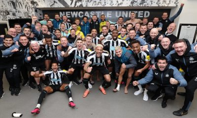 team celebration dressing room fulham january 2023 newcastle united nufc 1120 768x432 1