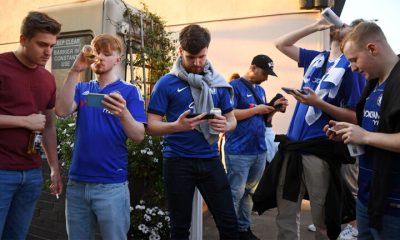 chelsea fans drinking looking at phones newcastle united nufc 1120 768x432 1