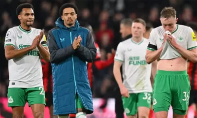 players clapping end of game murphy lewis longstaff newcastle united nufc 1120 768x432 1