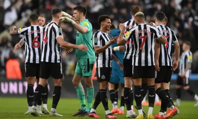 players hug each other end of game newcastle united nufc 1120x1493 1 768x432 1