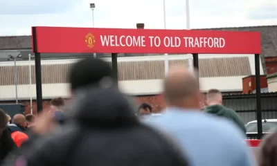 welcome to old trafford sign manchester united fans newcastle united nufc 1120 768x432 1